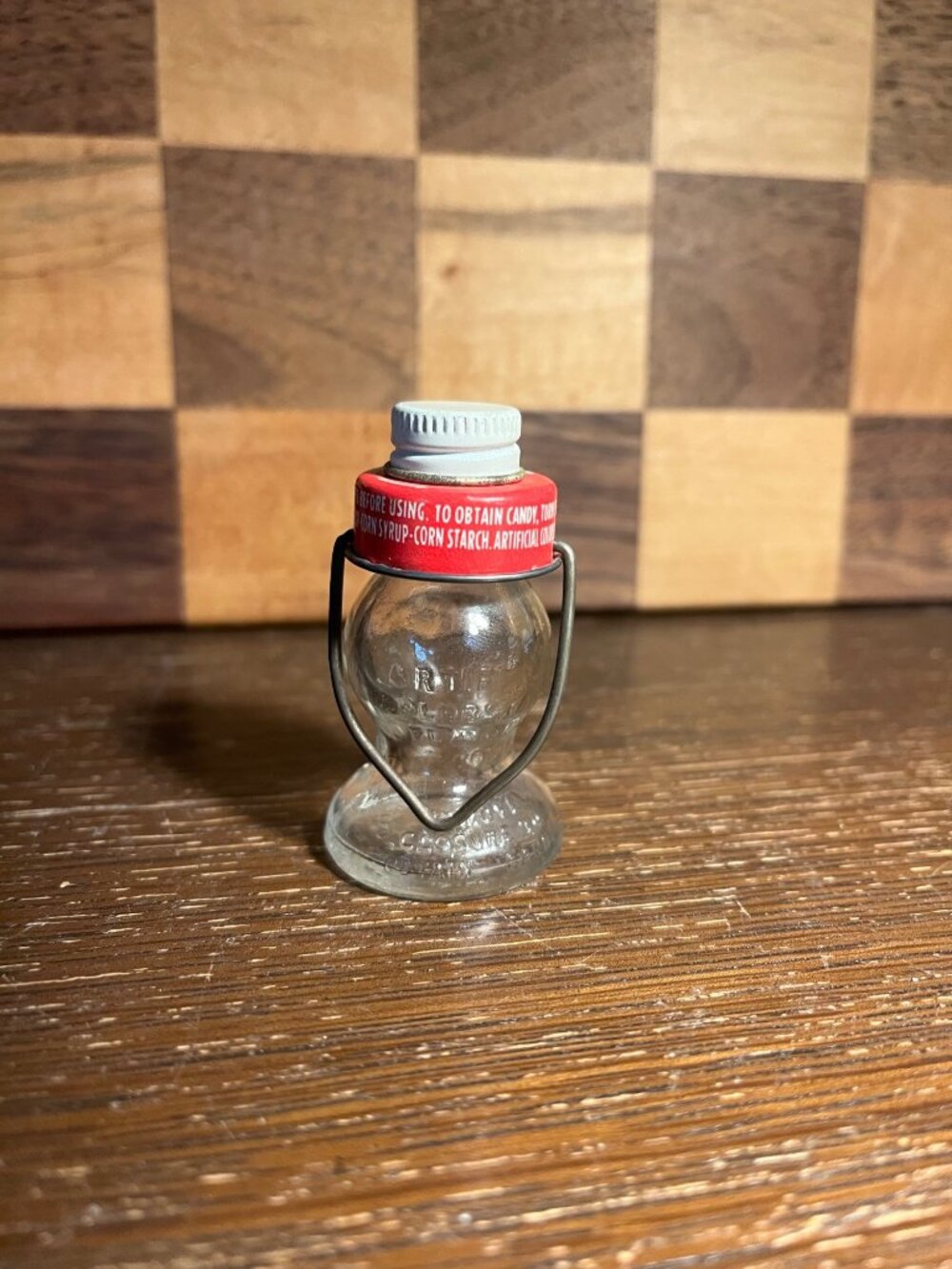 Vintage Mini Lantern Candy Container A537